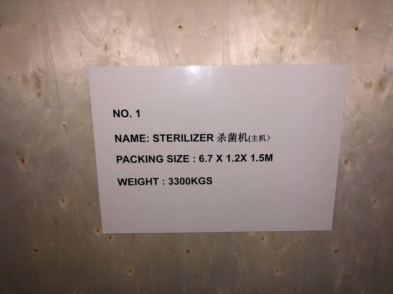 Sold One Tetra Pak UHT Plant to Iran