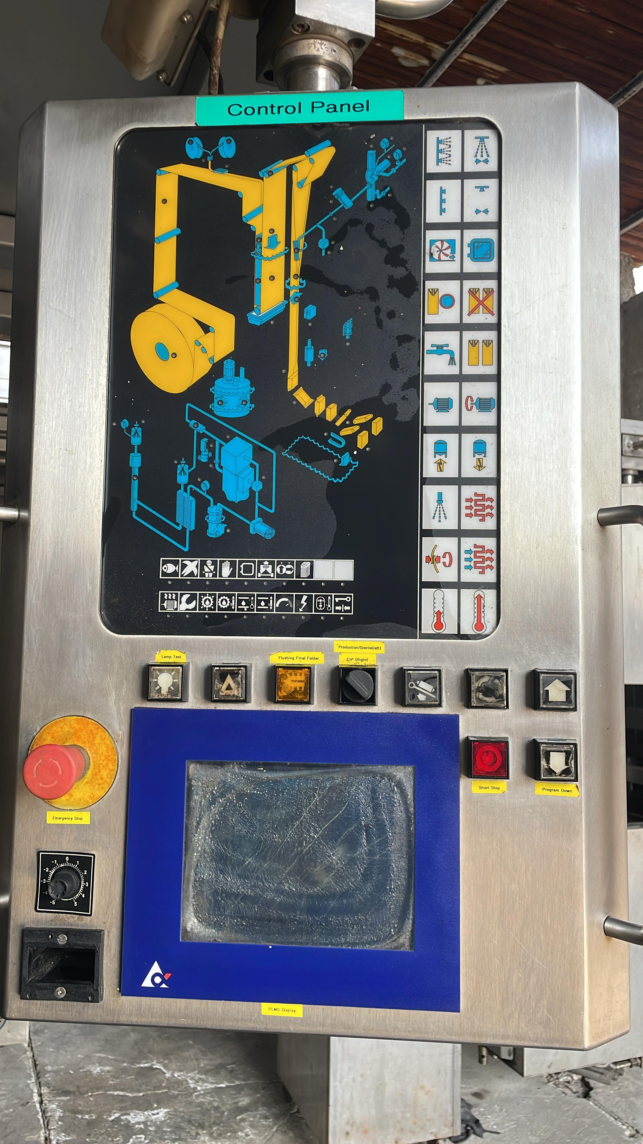 USED TETRA PAK TBA 19 200ML SLIM COMPLETE FILLING LINE FOR SALE YEAR 2001